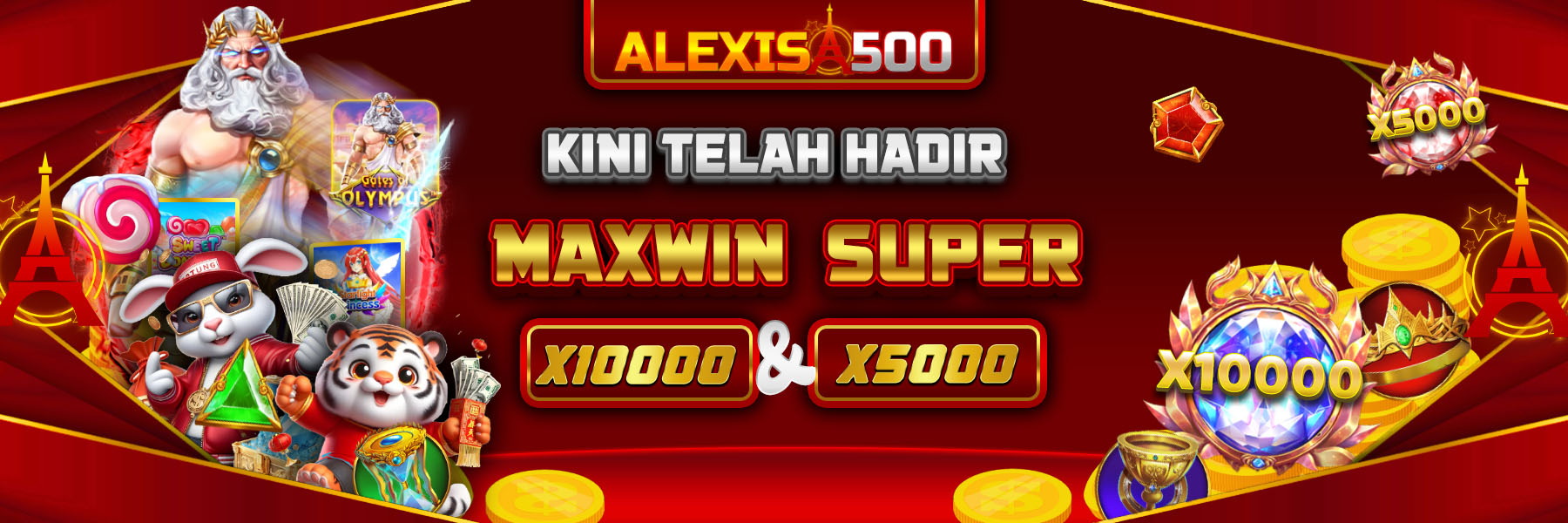 ALEXIS500 Rekomendasi Situs Slot Uang Asli Terbaik